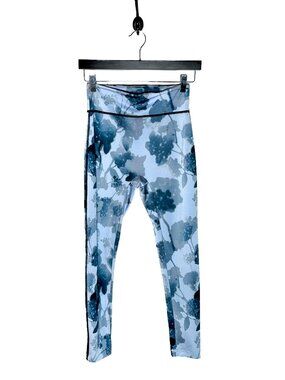 Fendi Blue Shady Flowers Performance Leggings